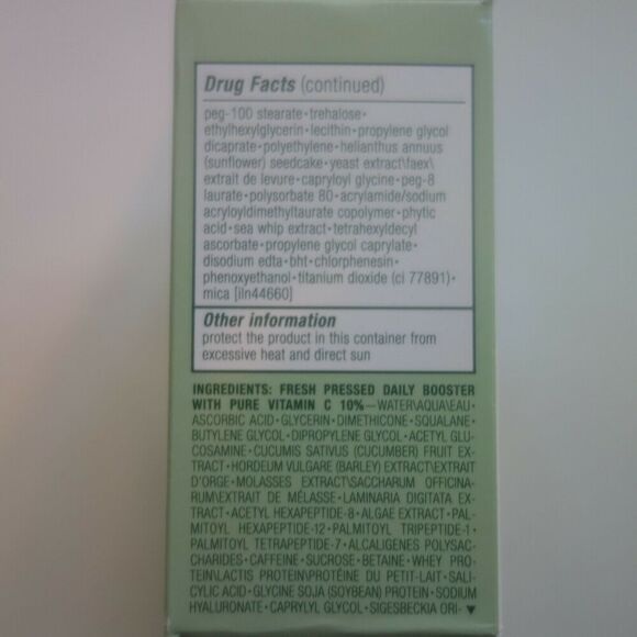 NEW CLINIQUE Fresh Pressed 7 Day Recharge System Vit. C De-Aging Combo/Oily Skin - Picture 7 of 7